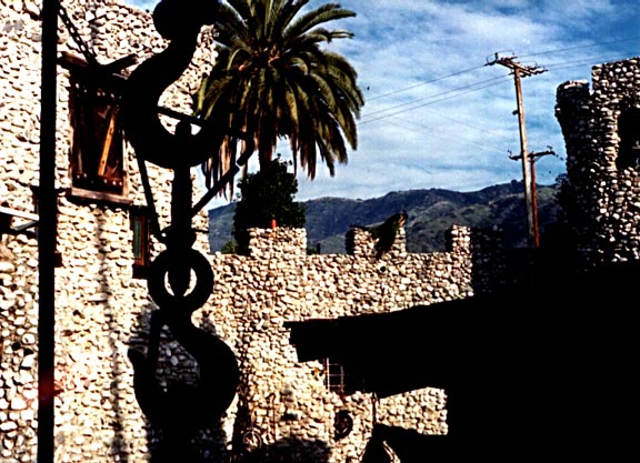 The North Wall, looking at the beautiful Glendora Mountains