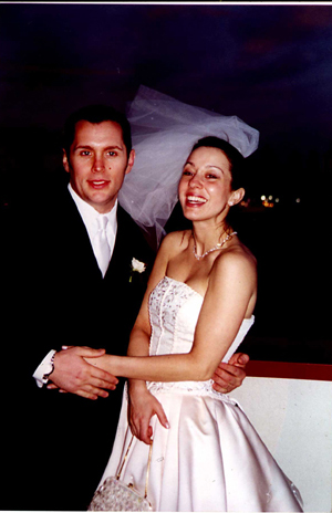 Danielle and Terry Hughes. 2000