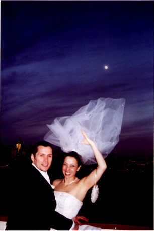 Danielle and Terry Hughes. 2000