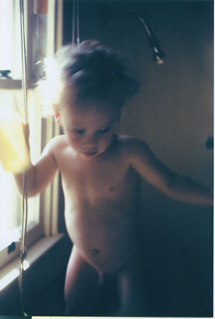 Michael Rubel in Shower, 1941