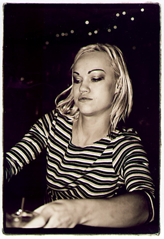 Mr. T's Barmaid during the Dog Rescue Benefit Nov. 2, 2001.2