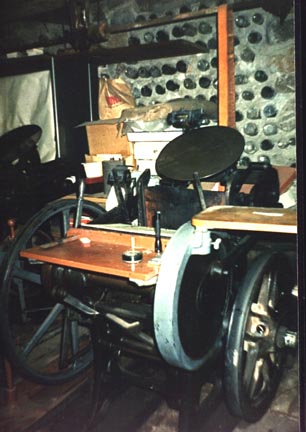 The Pharm Press: Yes, your invitations may have been printed on this 1912 Chandler and Price press.