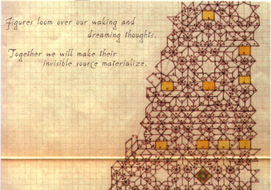 Figures loom over our waking and dreaming thoughts. Together we will make their invisible source materialize.