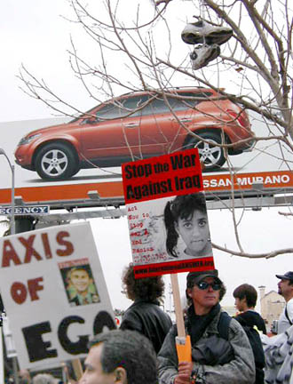 Stop the war against Iraq and the Axis of Ego