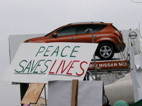 Peace saves lives