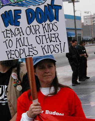 We don't teach our kids to kill other people's kids.